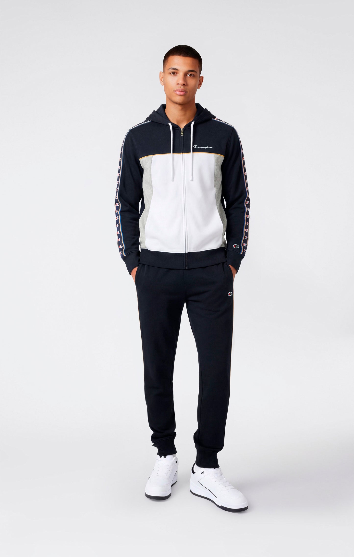 Men's Lightweight Full Zip Hoodie Tracksuit