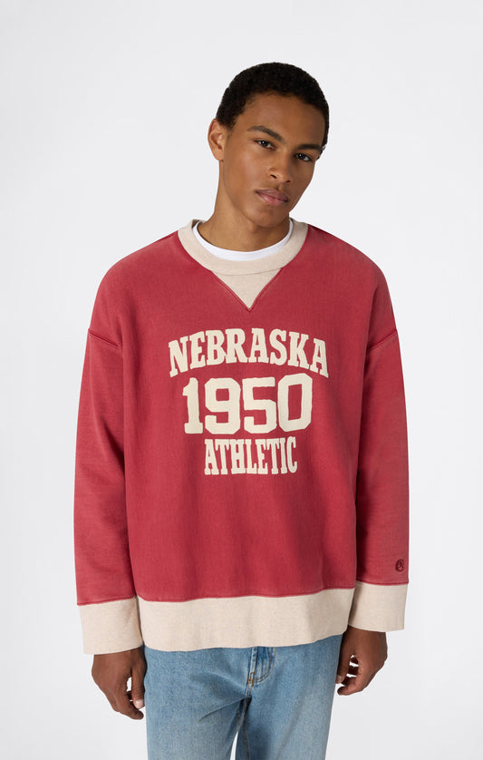 Men's Reverse Weave Crewneck Sweatshirt Time Capsule