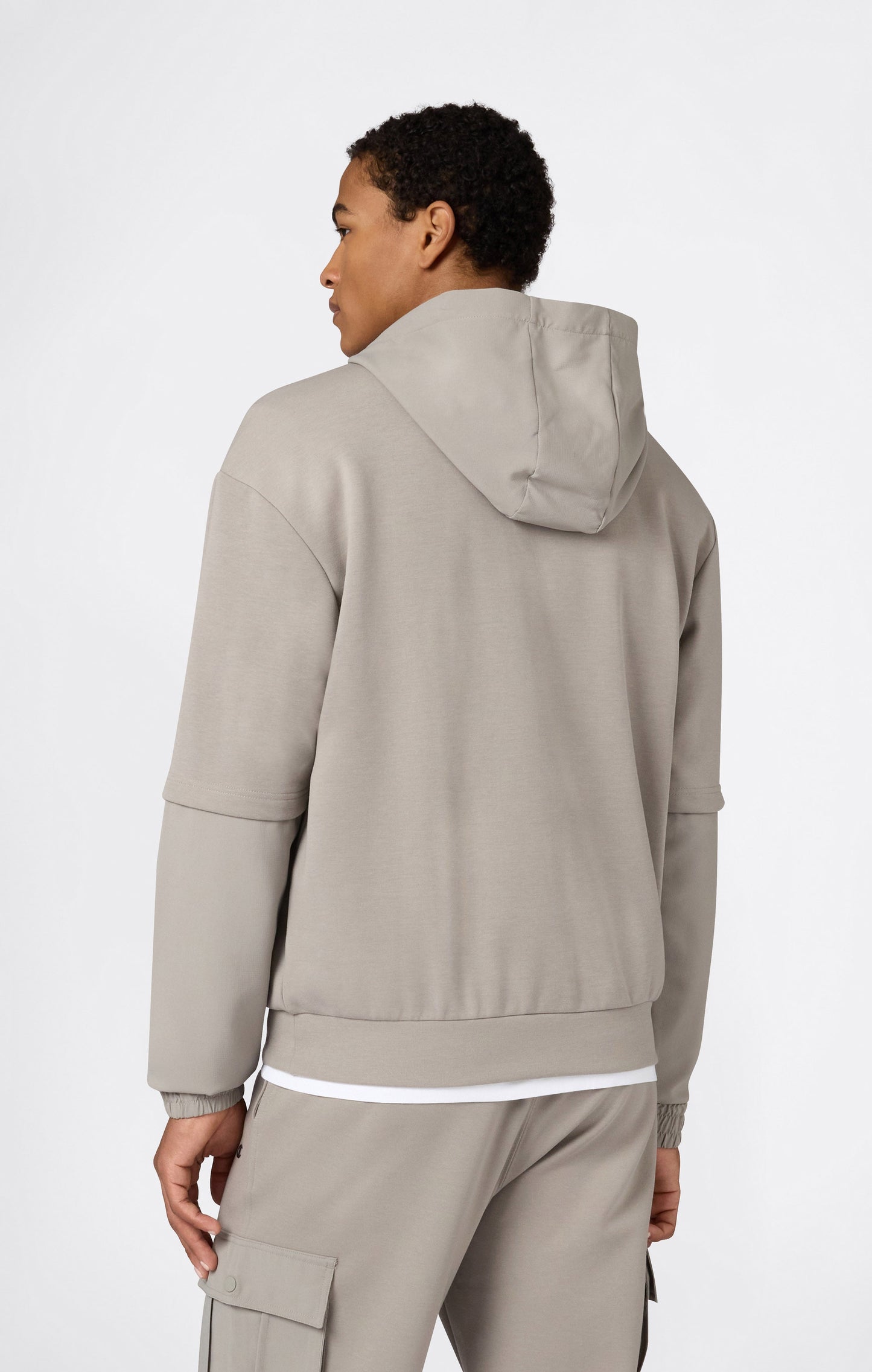 Men's C-Tech Mix Media Hooded Sweatshirt