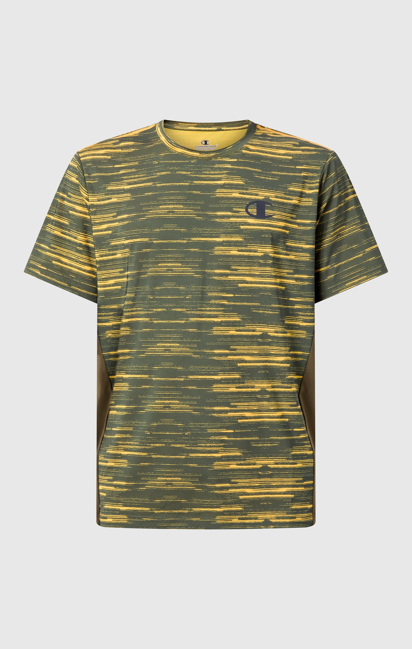 Trainings-T-Shirt mit Allover-Print und schnelltrocknendem Material für Herren