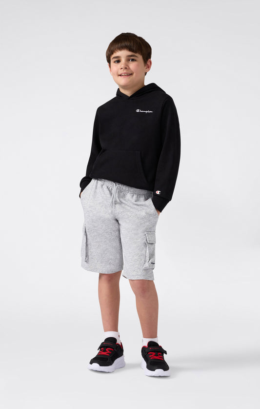 Leichte Cargo-Shorts aus Fleece für Jungen