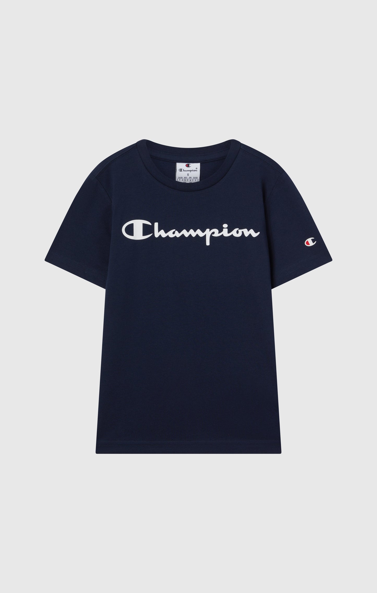 T-Shirt mit Skript-Logo für Jungen