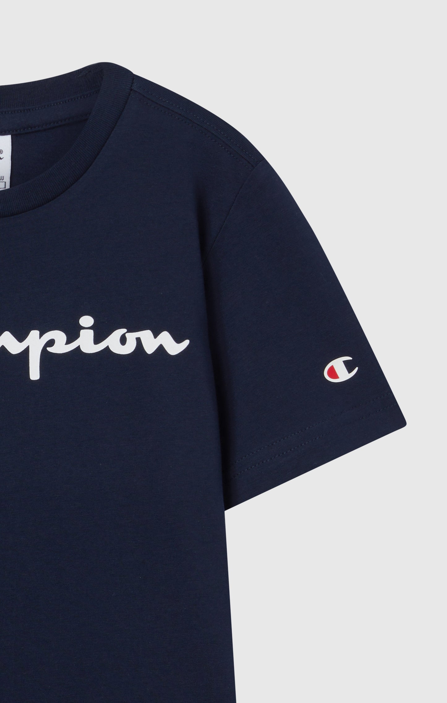 T-Shirt mit Skript-Logo für Jungen