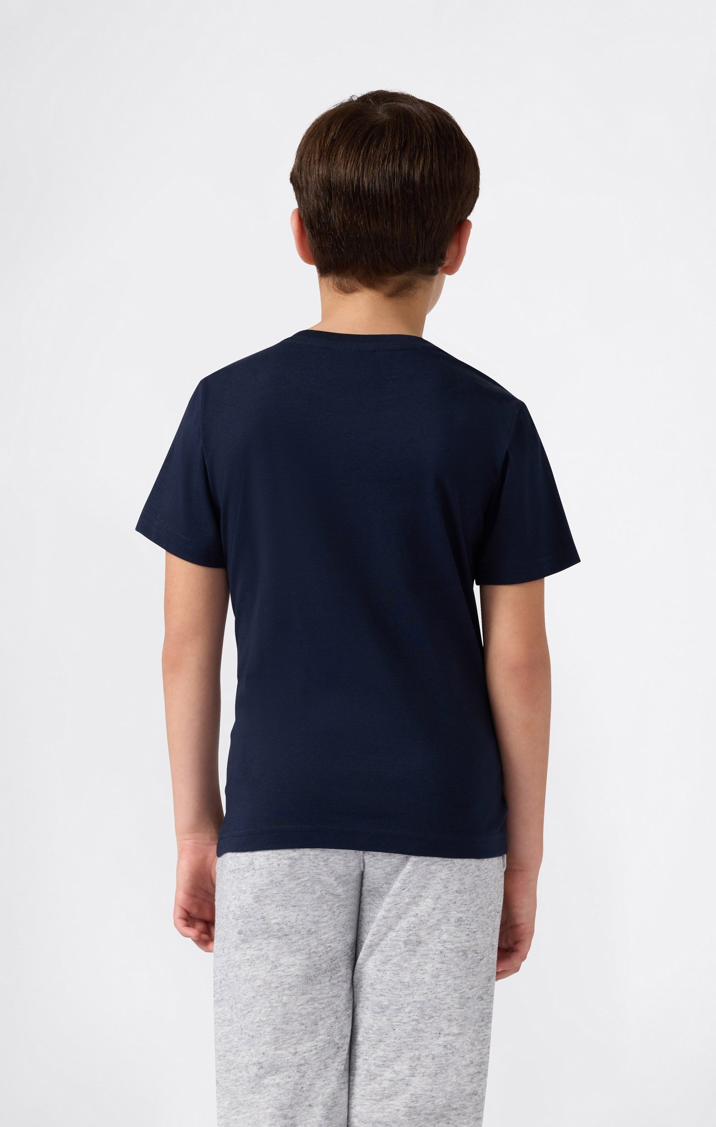 T-Shirt mit Skript-Logo für Jungen