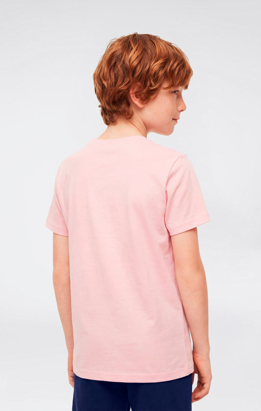T-Shirt mit Skript-Logo für Jungen