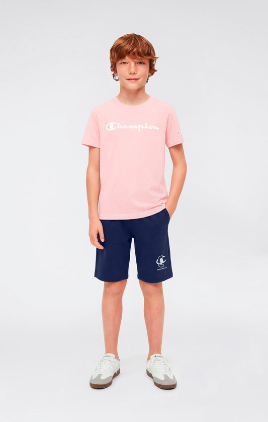 T-Shirt mit Skript-Logo für Jungen
