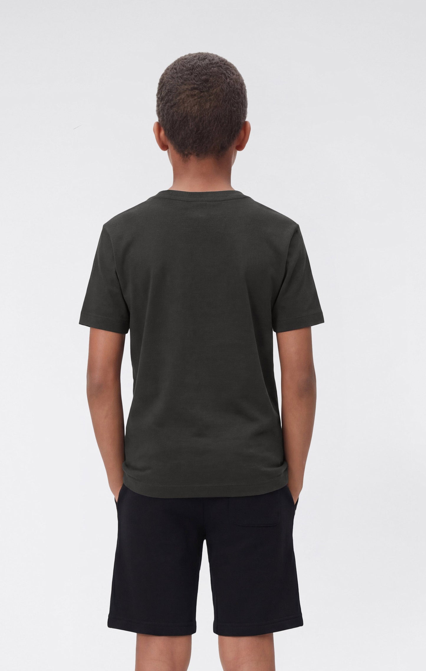 Jungen T-Shirt mit großem Logo und Icons