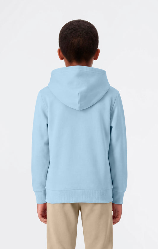 Leichter Kapuzenpullover für Jungen mit Maxi-Logodruck