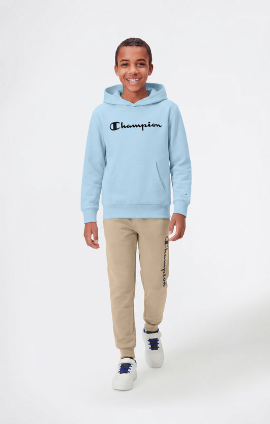 Leichter Kapuzenpullover für Jungen mit Maxi-Logodruck