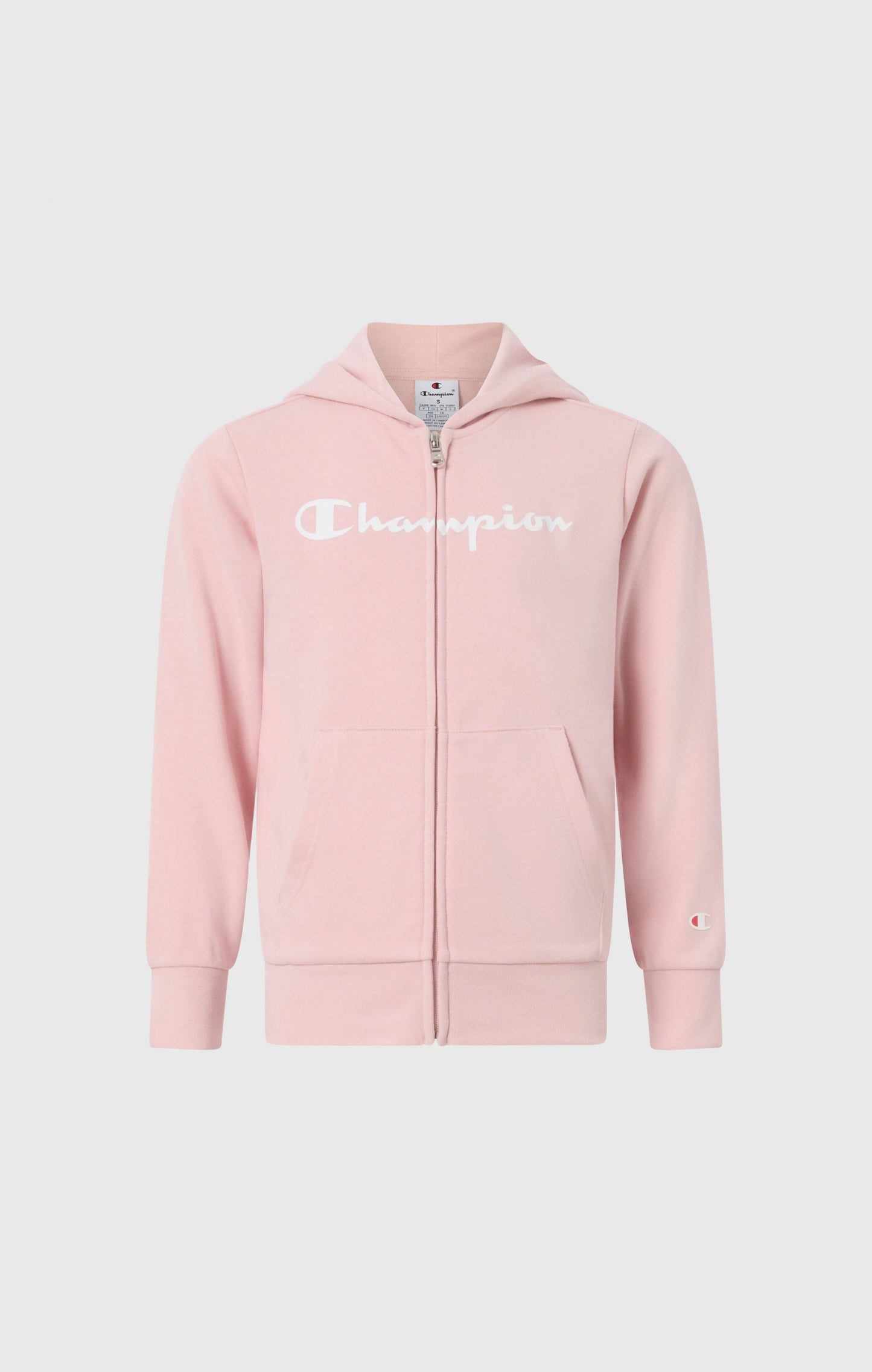 Boys' Full Zip Hoodie with Maxi Logo