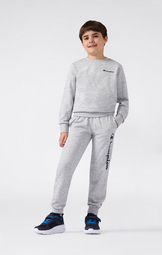 Leichte Jogginghose für Jungen mit Rippbündchen und großem Logoprint