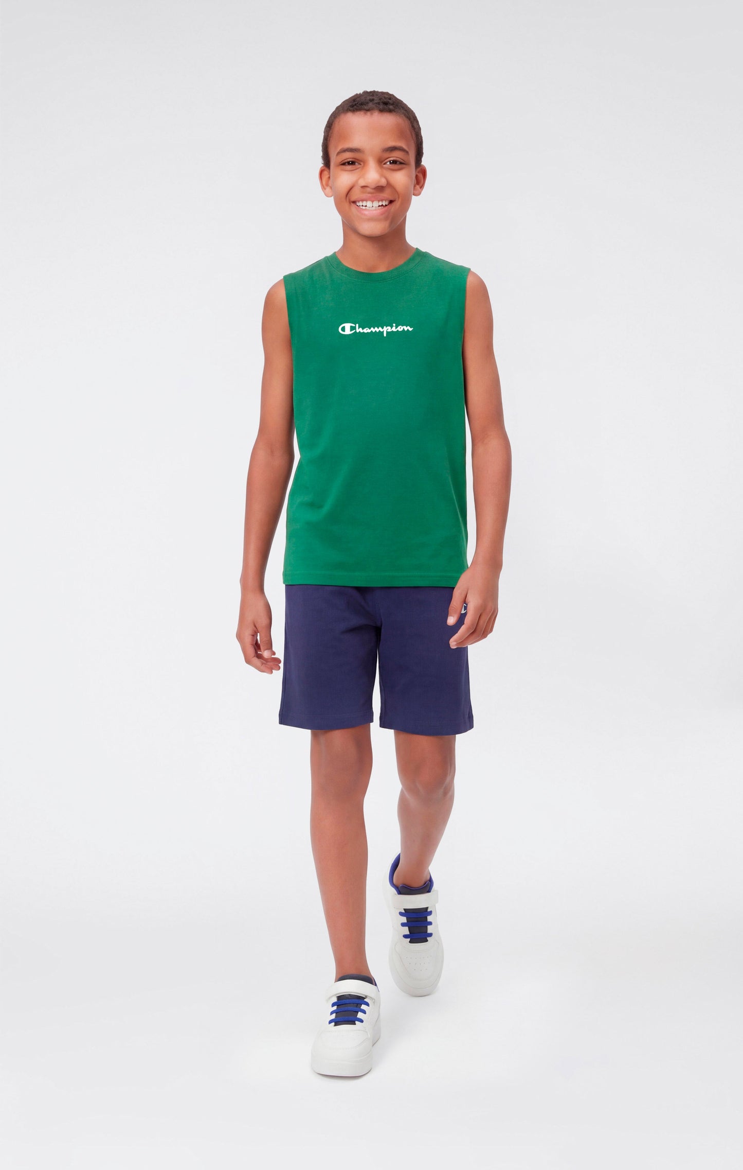 Jungen Tanktop mit kleinen Logo-Icons