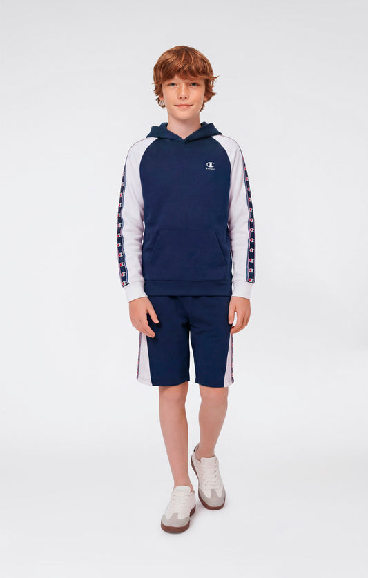 Kapuzenpullover für Jungen mit C-Logo-Band