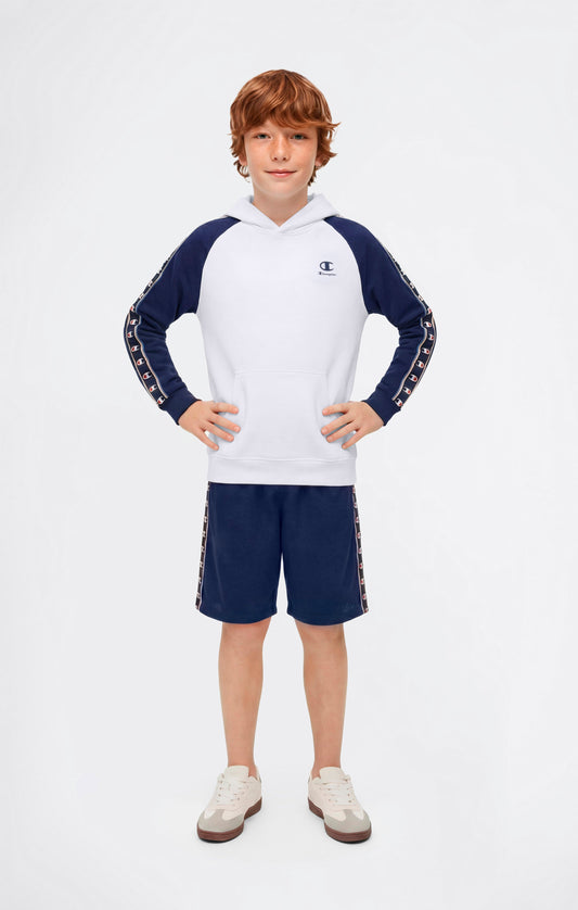 Kapuzenpullover für Jungen mit C-Logo-Band