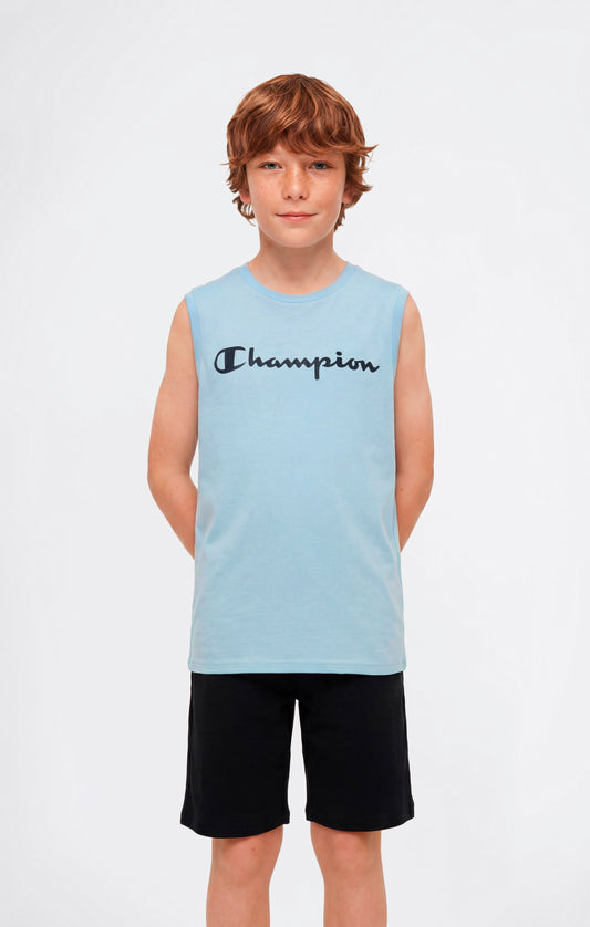 Tanktop für Jungen mit Maxi-Logoprint