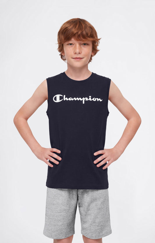 Tanktop für Jungen mit Maxi-Logoprint