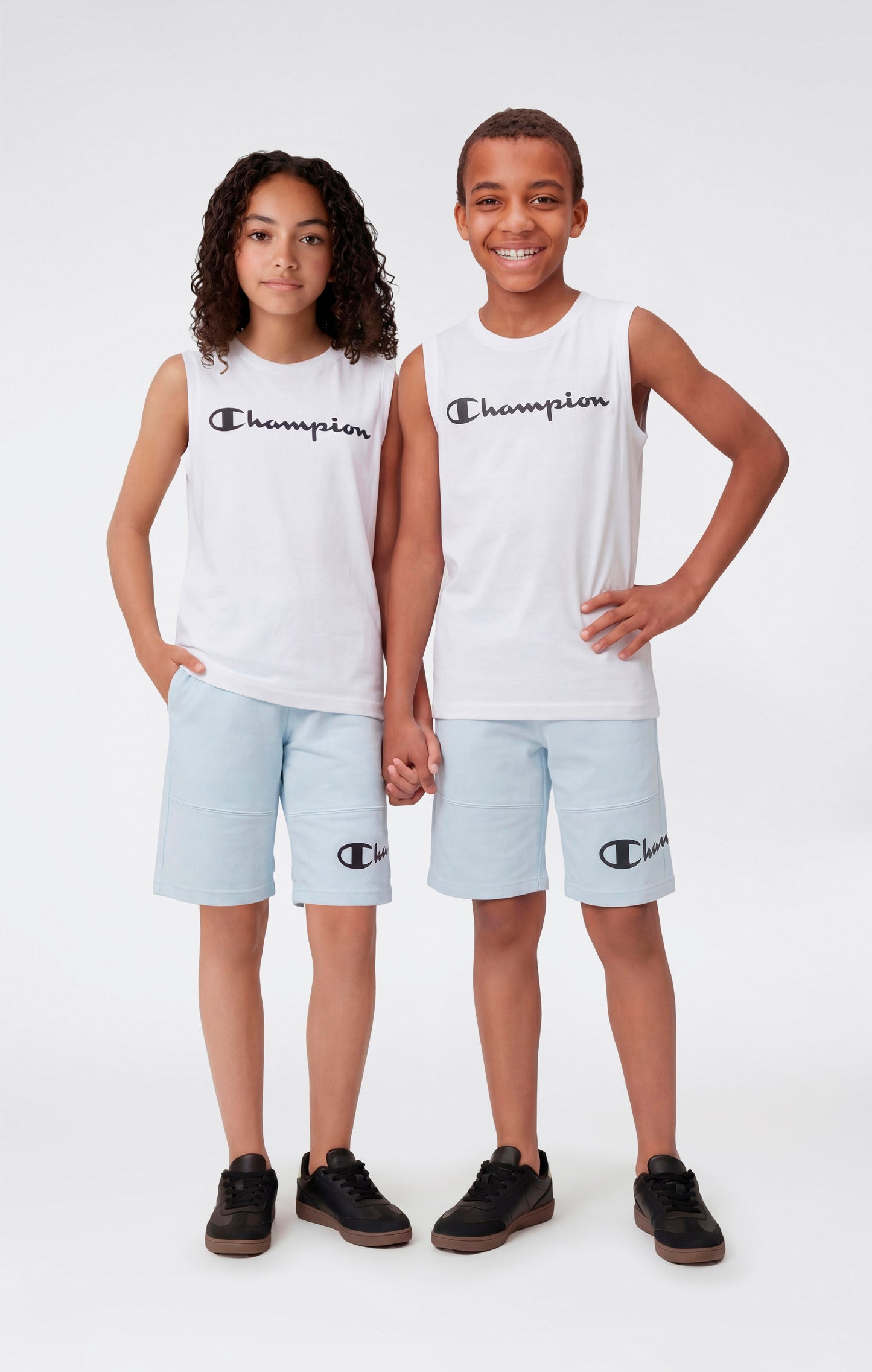 Tanktop für Jungen mit Maxi-Logoprint