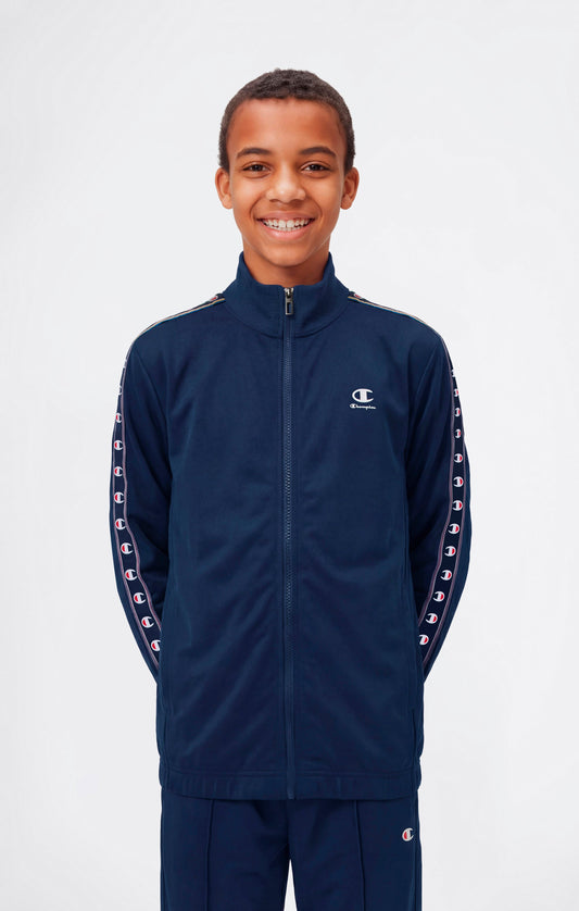 Jungen-Trainingsanzug mit durchgehendem Reißverschluss und Hose