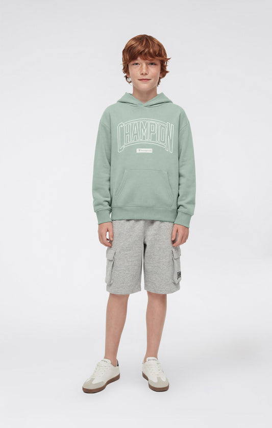 Kapuzenpullover für Jungen mit Puff-Print