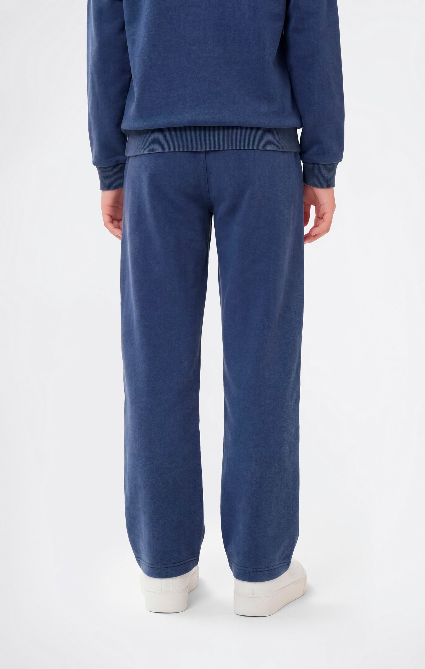 Girls' Washed Effect Straight Leg Pants Icons