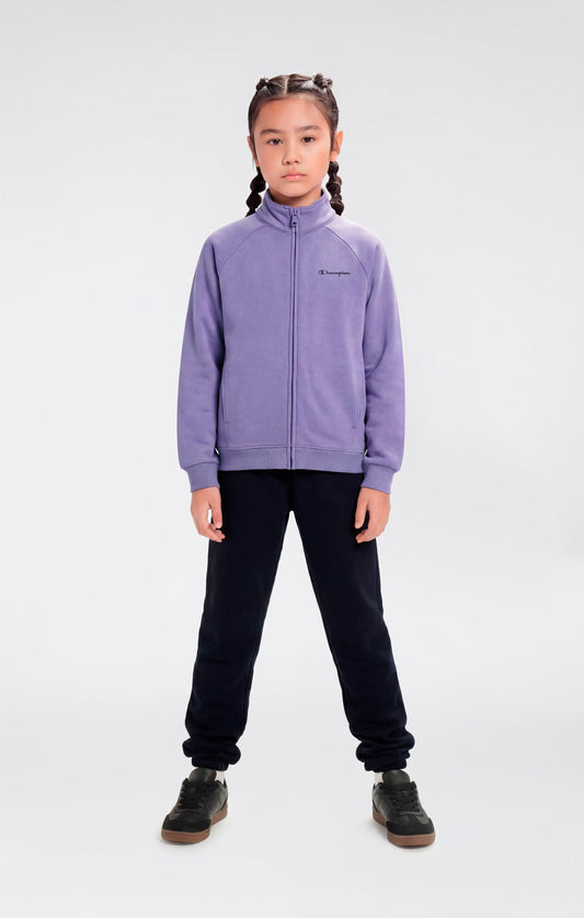 Girls' Full Zip Sweatshirt and Pants Tracksuit