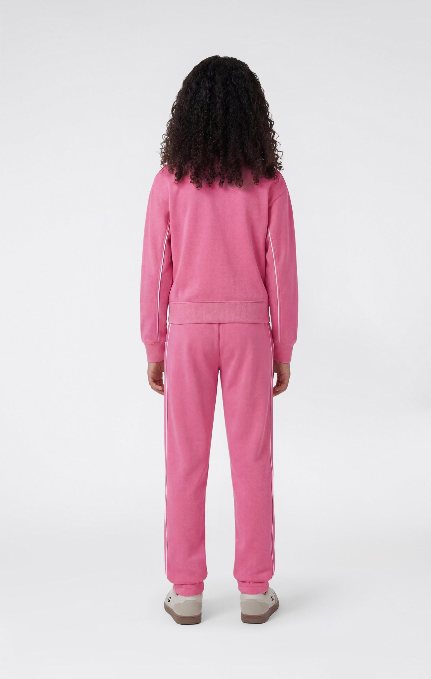 Girls' Full Zip Sweatshirt and Pants Tracksuit