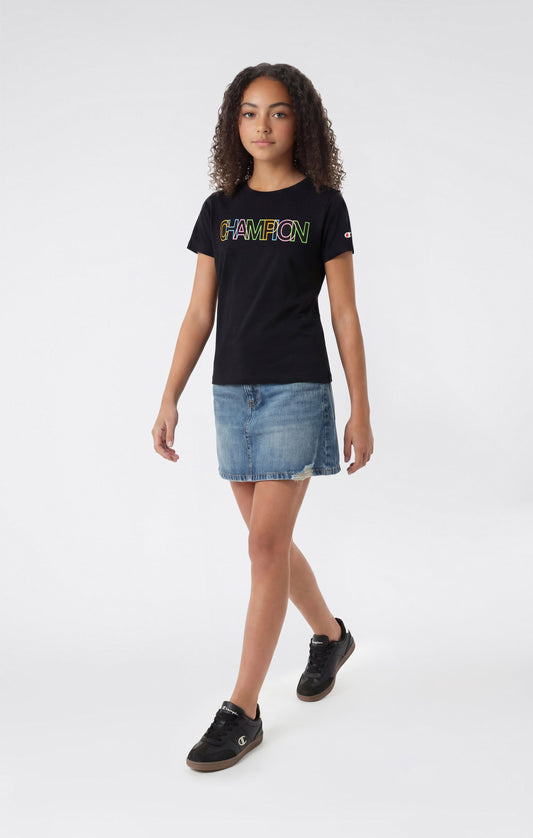 Girls' Graphic Crewneck T-Shirt