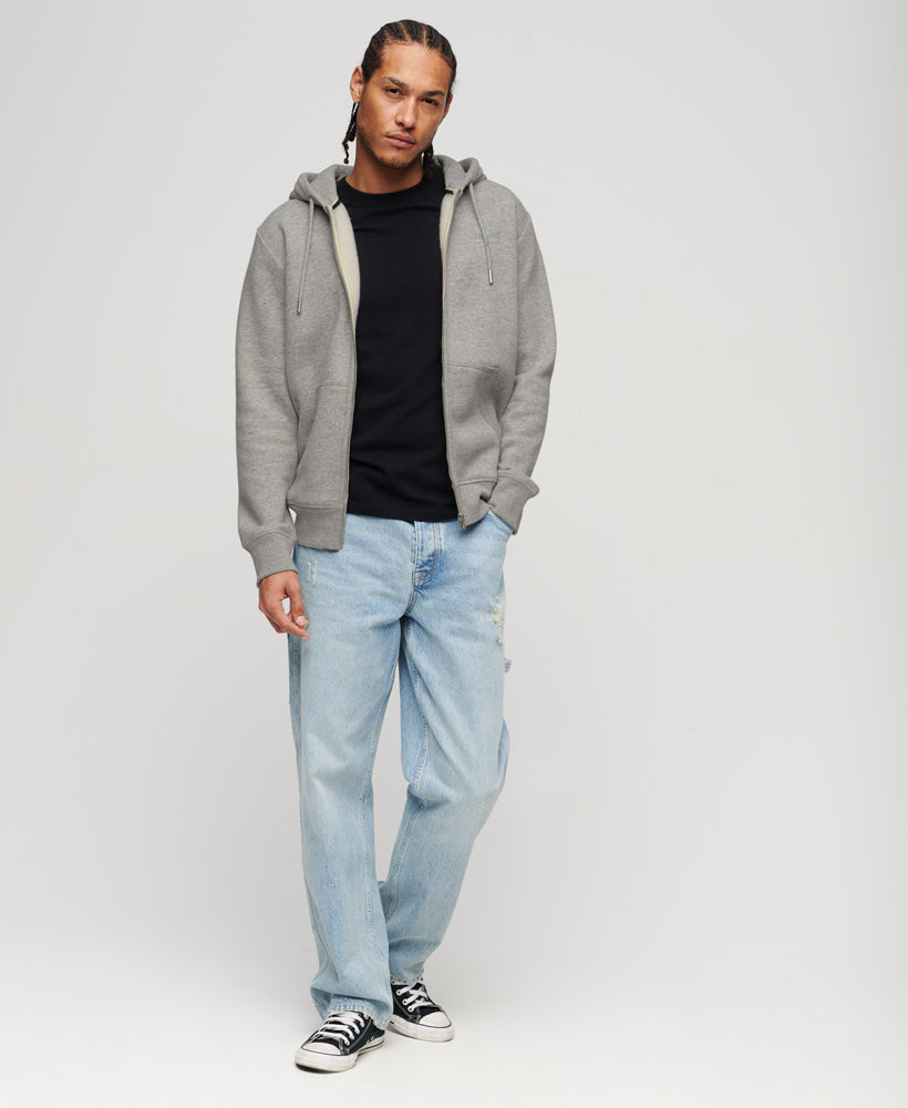 Essential Logo Zip Hoodie