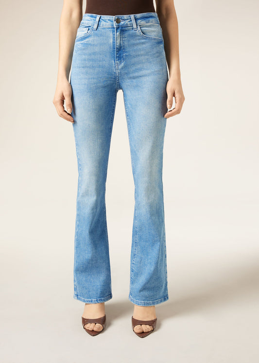 Flared Stretch Jeans