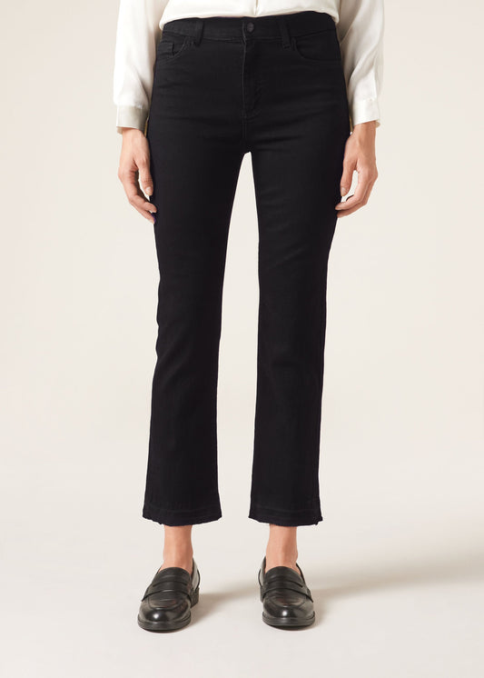 Cropped Flared Jeans