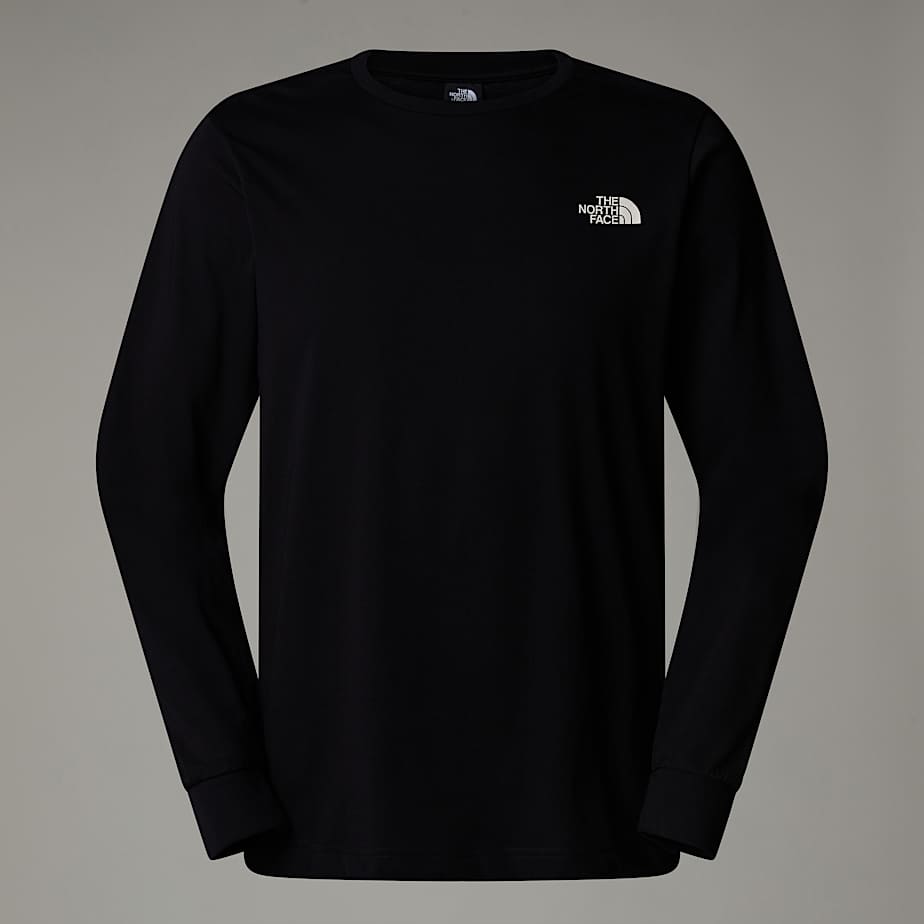 Men's Long-Sleeve Topographic T-Shirt