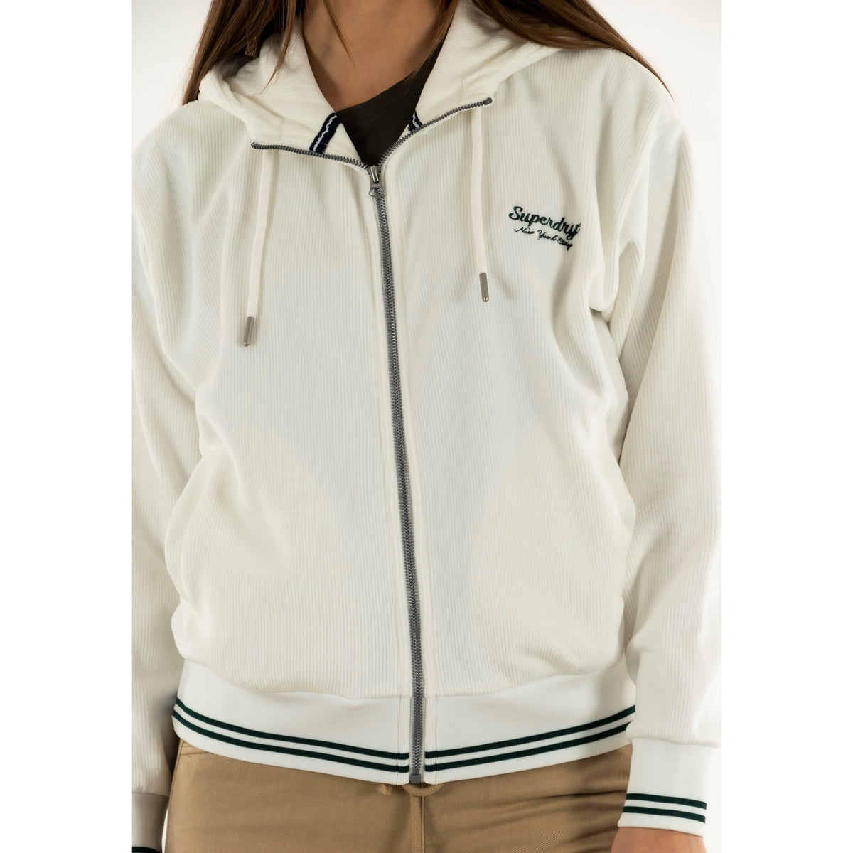 Country Club Velour Zip Hoodie