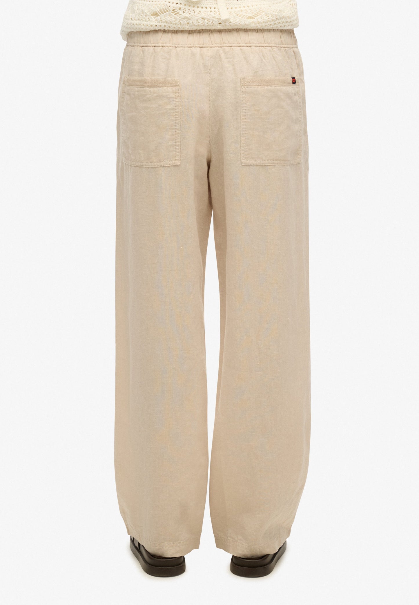 Linen Drawstring Pants