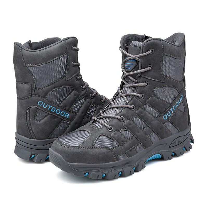 Leichte, atmungsaktive, strapazierfähige und rutschfeste Wanderstiefel, Kampfstiefel, Arbeitsstiefel für Herren