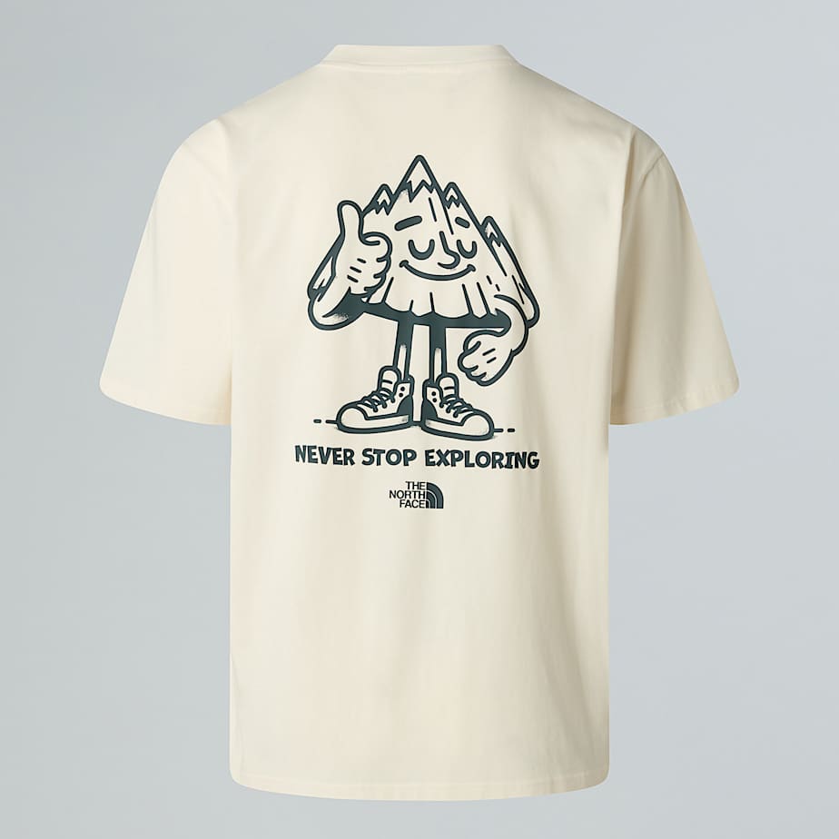 Unisex Mountain Fun Oversized T-Shirt